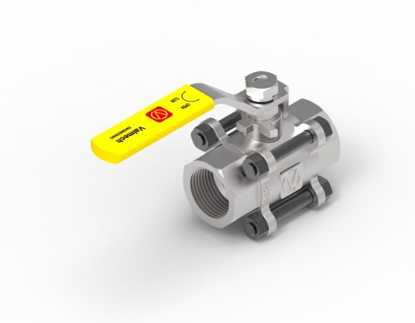 1 PIECE SCREW END BALL VALVE