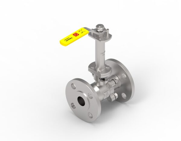 3 PIECE FLANED END EXTENDED BALL VALVE